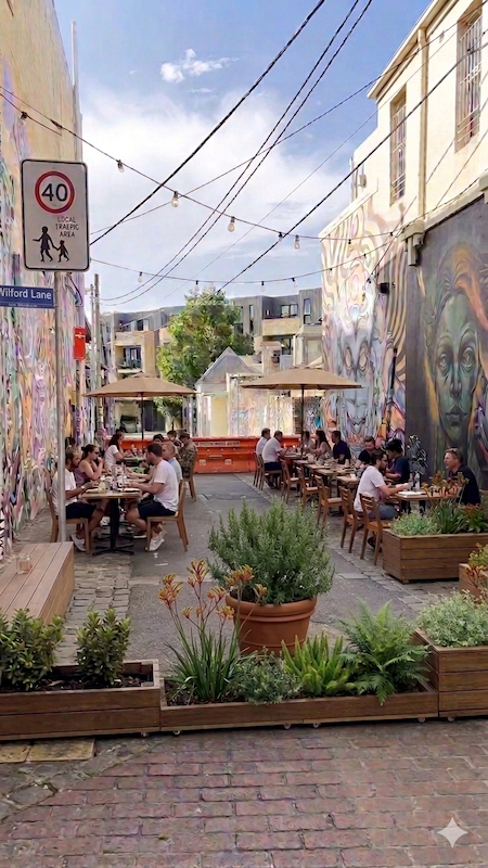Wilford Street with dining