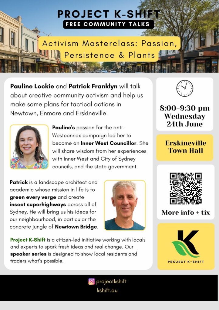 Passion, Persistence, and Plants: come to our activism masterclass with Pauline Lockie and Patrick Franklyn